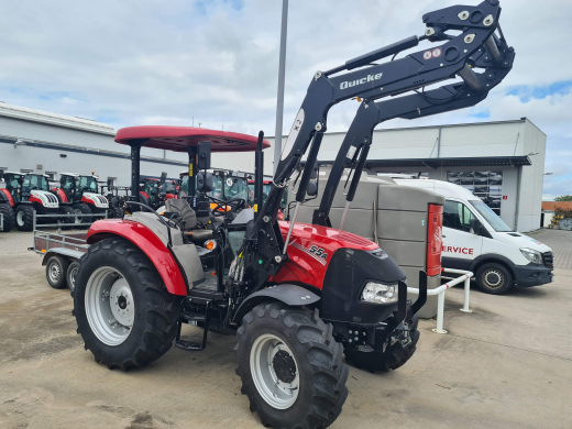 FARMALL 55 A ROPS mit Quicke Frontlader